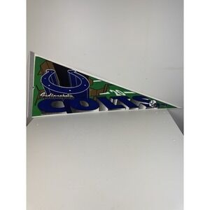 Vintage Wincraft Pennant Indianapolis Colts Felt Flag 30"x 12" NFL Football